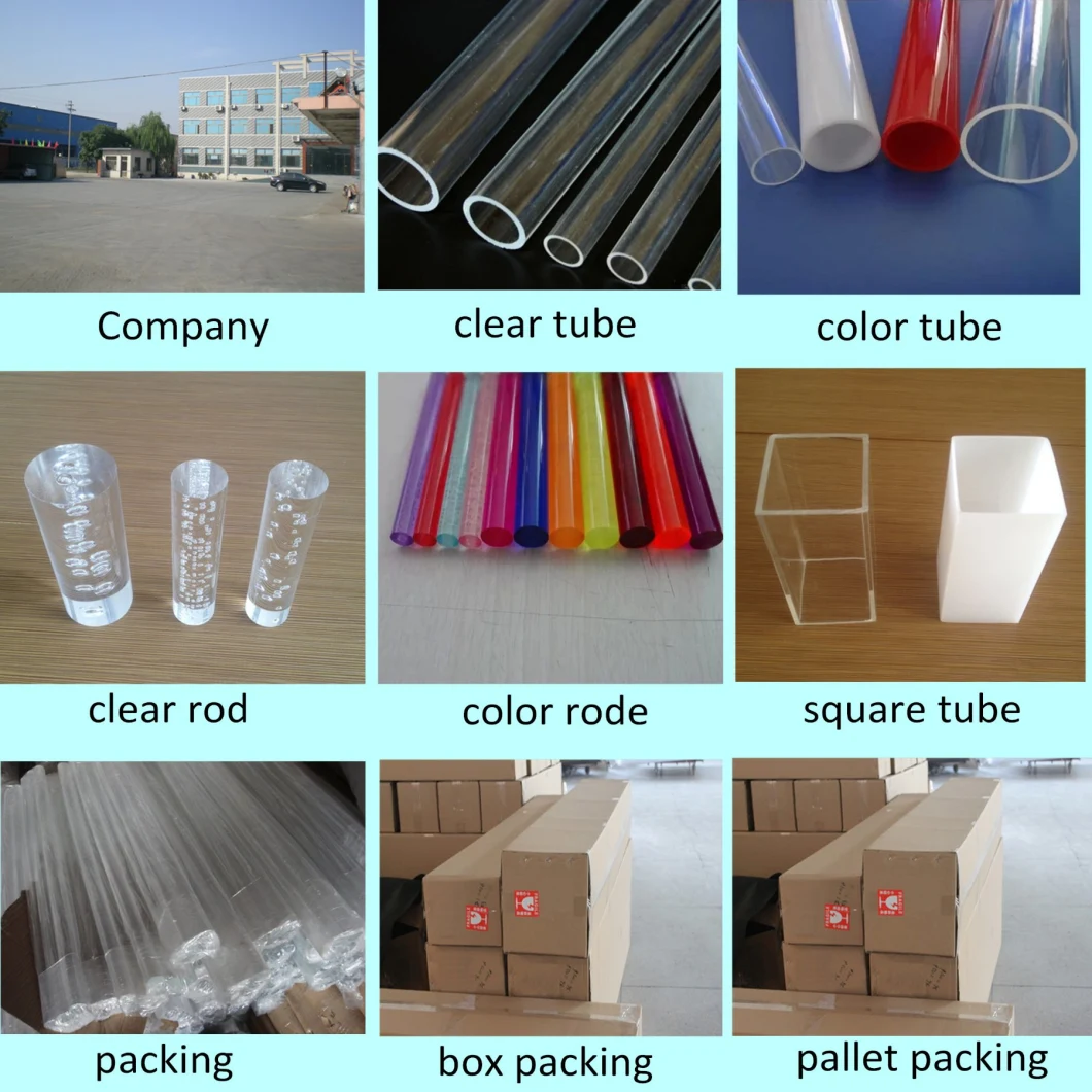 Round Solid Acrylic Rod PMMA Plexiglass Rod