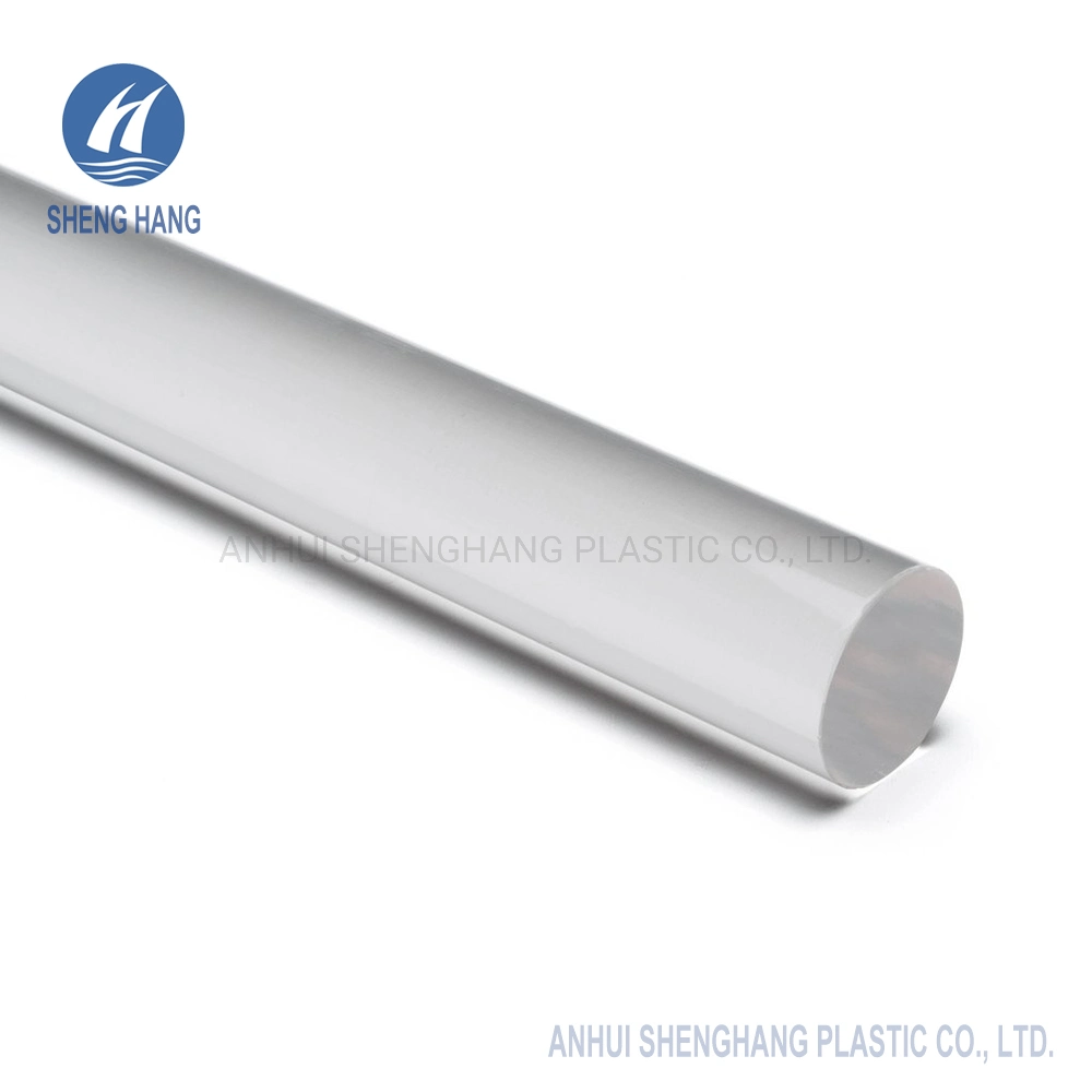 Clear Acrylic Plexiglass Rod with Customized Diameter