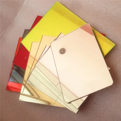 Colored Plexiglass Mirror/Custom Cut Plexiglass Mirror