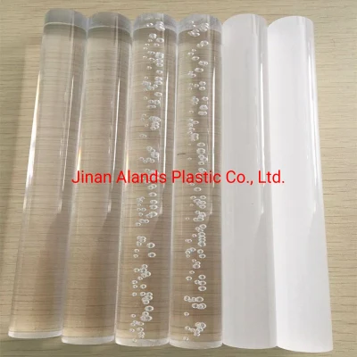 Clear Acrylic Tube Acrylic Square Pipe Bubbled Acrylic Plexiglass Rods