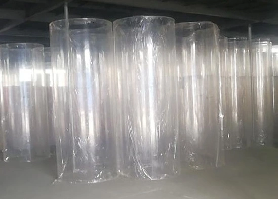 Large Diameter Plastic Plexiglass Cylinders Clear Cast Acrylic Tubes in Stock