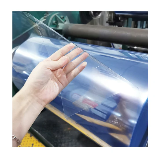 Good Stretched Rigid Clear PVC Film for Blister Packing