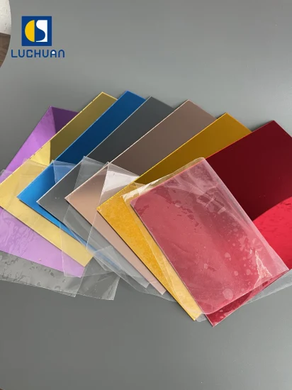 Factory Direct New Design 4X8 PMMA Sheet Adhesive Plexiglass Wholesale 100% Pure Raw Material PS Mirror Acrylic Sheet